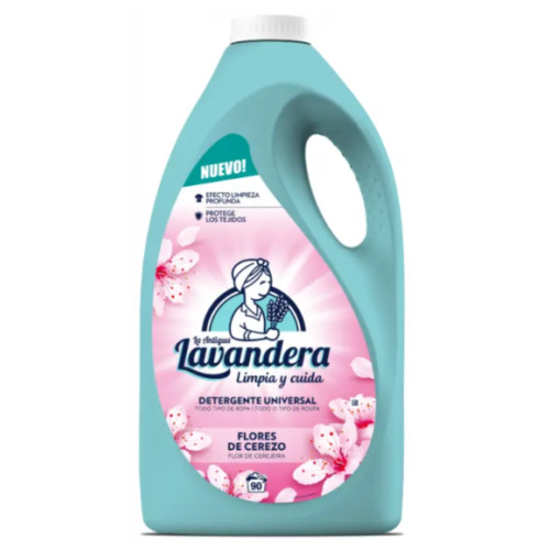 Гель для прання універсальний Lavandera Cherry Blossom, 90 прань, 4,5 л